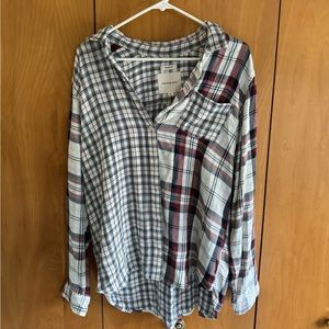Flannel style shirt